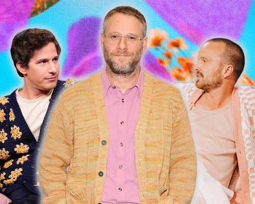 GQ: How Corridor’s Groovy Sweaters Conquered the Celebrity Press Junket