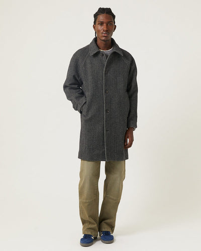 Herringbone Raglan - Charcoal-Raglan-LCP-Corridor