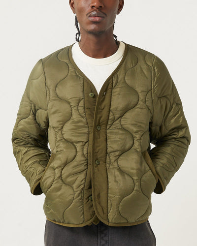 Quilted Liner Jacket - Army-Liner Jacket-Black Q-Corridor