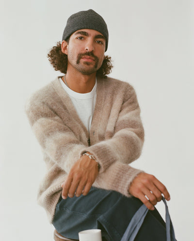 Ombre Cardigan-Cardigan-Black Q-Corridor