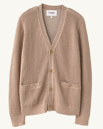 Marled Cardigan - Natural-Cardigan-Corridor-Corridor