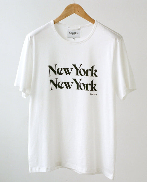 New York New York T-Shirt - White – Corridor