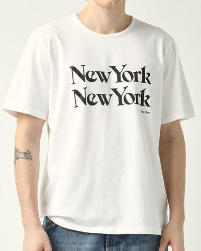 New York New York T-Shirt - White-T-Shirt-Corridor-Corridor