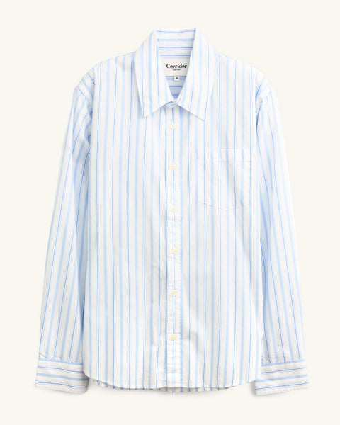 Berg Stripe LS - White – Corridor