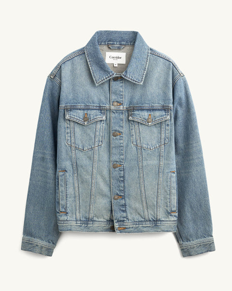 Washed Denim Trucker - Indigo – Corridor