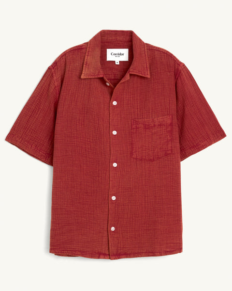 Double Cloth SS - Red – Corridor