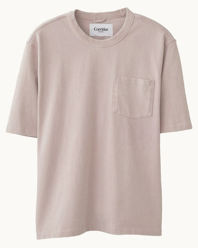 Garment Dye Tee - Pink-T-Shirt-Siena-Corridor