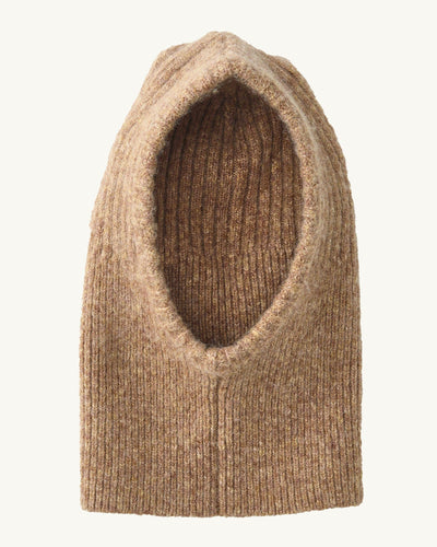 Alpaca Balaclava - Camel-Balaclava-Black Q-Corridor