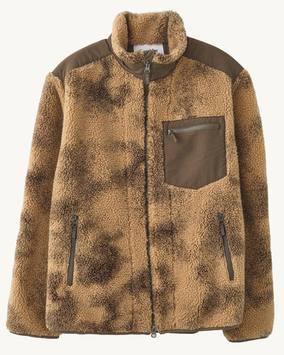 Oak Fleece Zip - Natural-Fleece-Black Q-Corridor