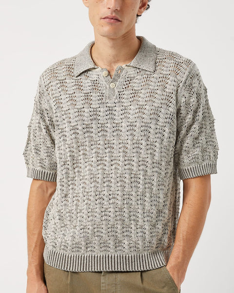 Cable Lace Polo – Corridor