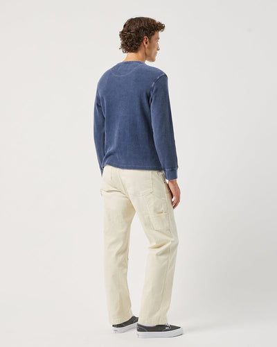 Waffle Henley - Navy-Henley-Siena-Corridor