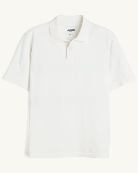 Pique Polo - White – Corridor