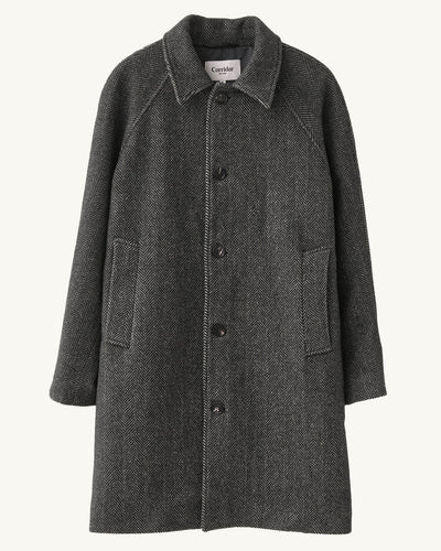 Herringbone Raglan - Charcoal-Raglan-LCP-Corridor