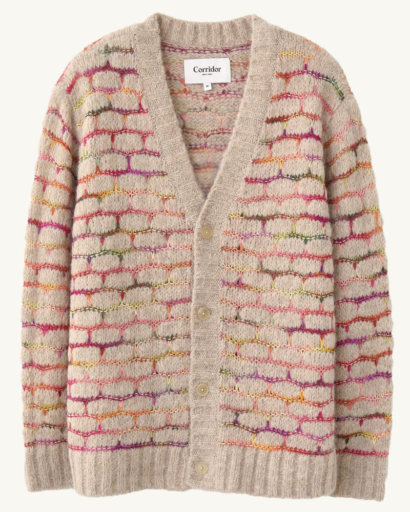 Raga Cardigan - Natural-Cardigan-Innovative Knitwear-Corridor