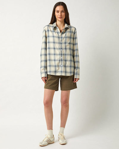Shadow Check LS - Natural-Long Sleeve Shirt-Corridor-Corridor