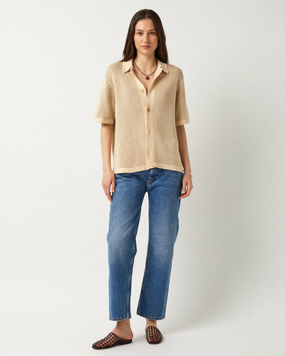 Plated SS - Natural-Knit Buttondown-Corridor-Corridor