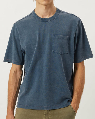 Garment Dye Tee - Navy-T-Shirt-Siena-Corridor