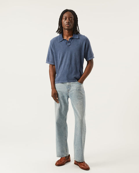 Knit Polo - Navy – Corridor