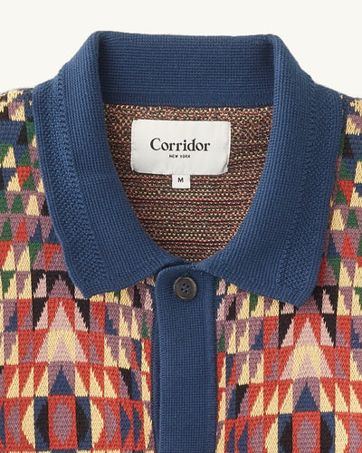 Ruach SS Buttondown-Knit Buttondown-Alpafina-Corridor