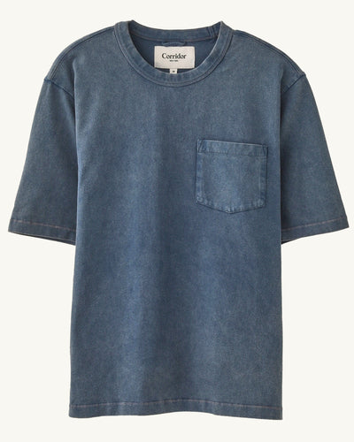 Garment Dye Tee - Navy-T-Shirt-Siena-Corridor