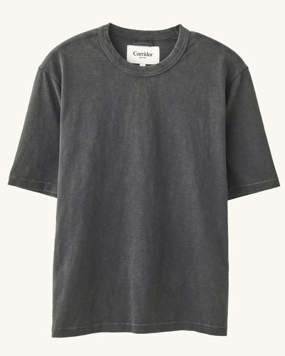 Slub Cotton Tee - Black-T-Shirt-Siena-Corridor