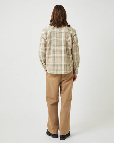 Birch LS-LS w/ 1 Chest Pocket-Original Madras Trading Co. (OMTC)-Corridor