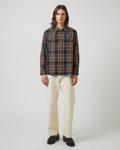 Tea Tree Plaid LS-LS-Original Madras Trading Co. (OMTC)-Corridor