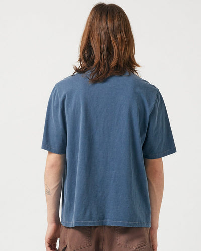 Slub Tee - Navy-T-Shirt-Siena-Corridor