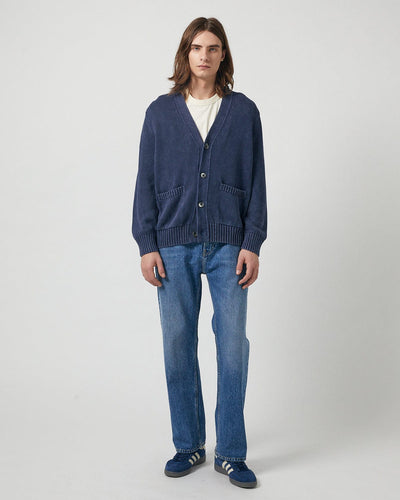 Acid Wash Cardigan - Midnight-Cardigan-Alpafina-Corridor