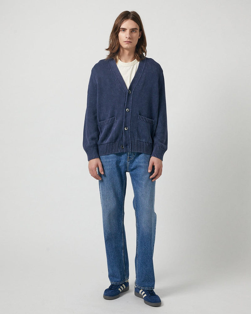 Acid Wash Cardigan - Midnight-Cardigan-Alpafina-Corridor