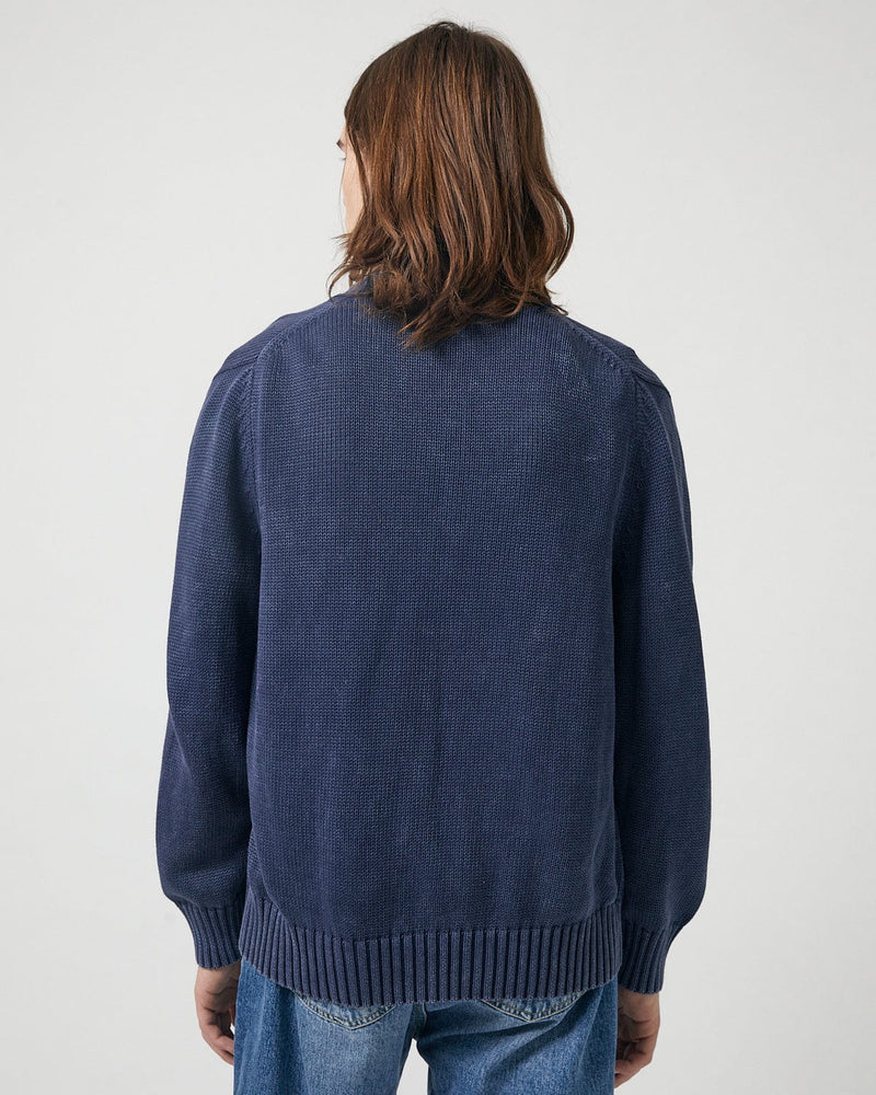 Acid Wash Cardigan - Midnight-Cardigan-Alpafina-Corridor