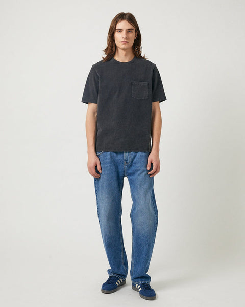 新品　Lon GARMENT-DYED TEE ls16005gdPGBK7flat_06162509232