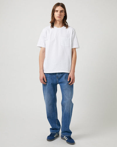 Garment Dye Tee - White-T-Shirt-Corridor-Corridor