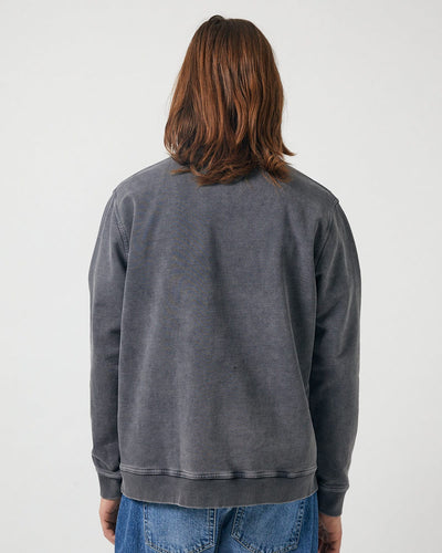 French Terry Crewneck - Washed Black-Sweatshirt-Corridor-Corridor