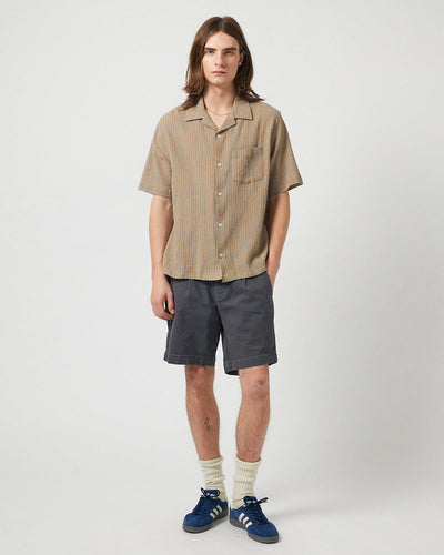 High Twist Stripe SS Camp-Short Sleeve Shirt-Corridor-Corridor