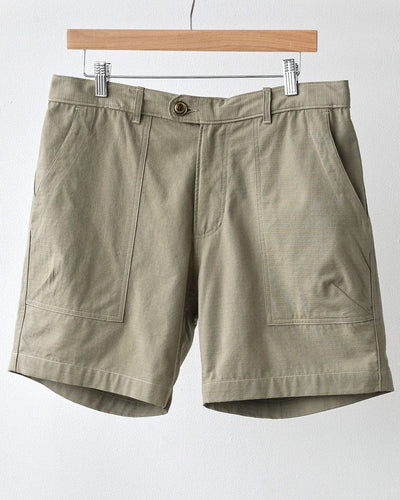 Ripstop Camp Pocket Shorts - Olive-Classic Shorts-Corridor-Corridor