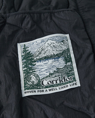 Quilted Liner Jacket - Black-Liner Jacket-Black Q-Corridor