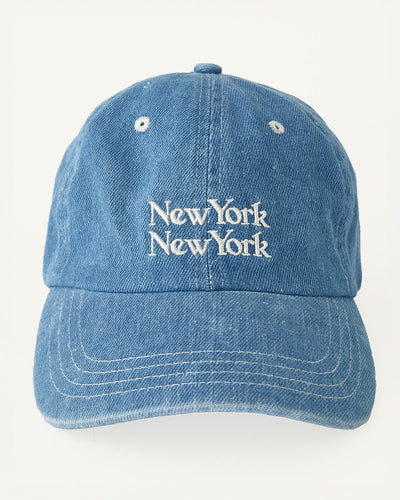Denim NY NY Cap