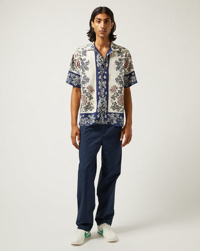 Rose Border SS Camp-Short Sleeve Shirt-Corridor-Corridor