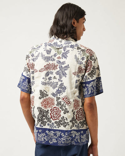 Rose Border SS Camp-Short Sleeve Shirt-Corridor-Corridor