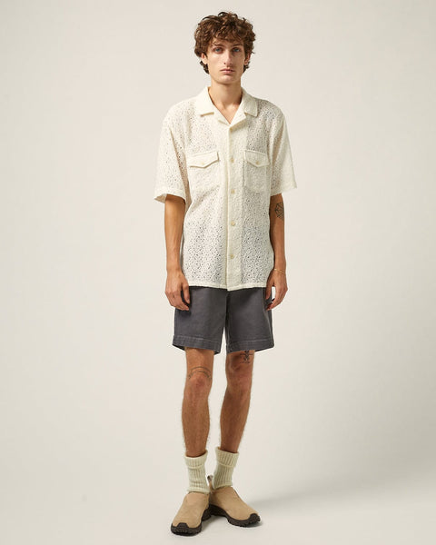 Floral Lace SS Camp - Natural – Corridor