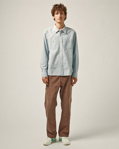 Bleach Chambray LS-Long Sleeve Shirt-Corridor-Corridor
