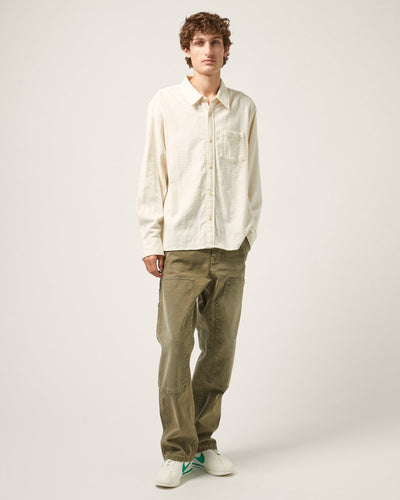 Ripple LS - Natural-Long Sleeve Shirt-Original Madras Trading Co. (OMTC)-Corridor