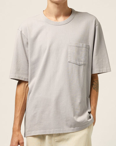 Garment Dye Tee - Oyster Grey-T-Shirt-Corridor-Corridor