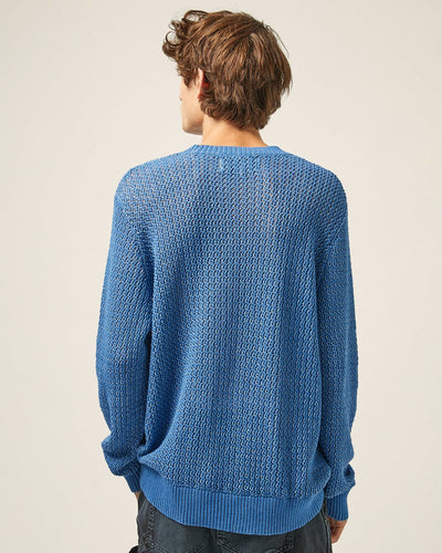 Marled Crewneck - Blue-Crewneck-Corridor-Corridor