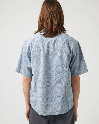 Diamond Jacquard SS Camp-Retro Camp with 4 Pockets-Corridor-Corridor