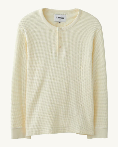 Waffle Henley - Natural – Corridor