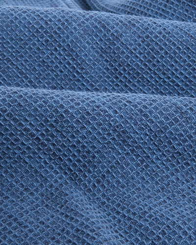 Pigment Dyed Waffle LS - Indigo-LS-Original Madras Trading Co. (OMTC)-Corridor