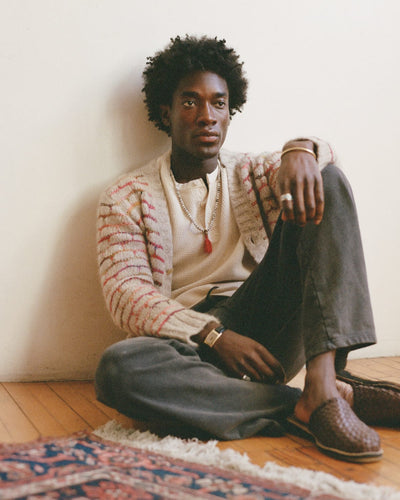 Raga Cardigan - Natural-Cardigan-Innovative Knitwear-Corridor