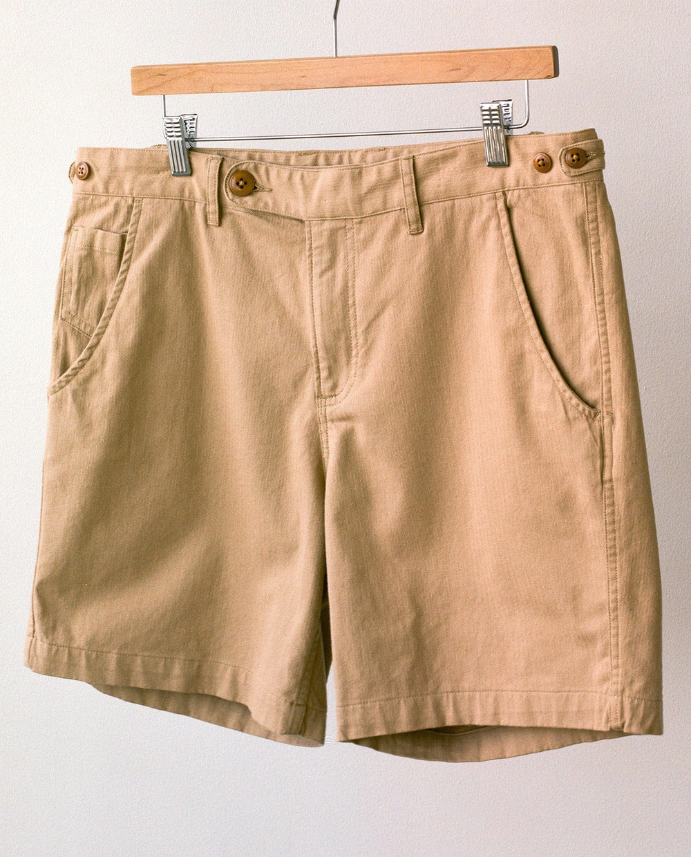 Herringbone Twill Shorts-Classic Shorts-Corridor-Corridor